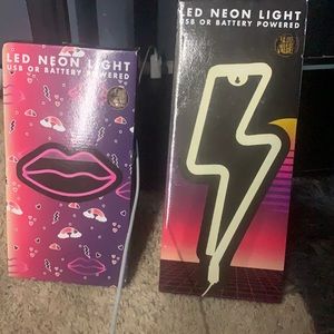 Led neon light signs